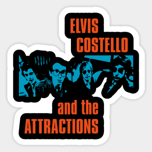 The Attractions Sticker